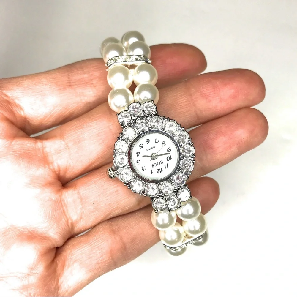 Pearlband Vintage Style Watch NWOT